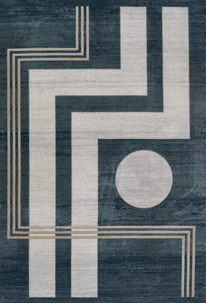 Momeni Edition  Blue  Contemporary