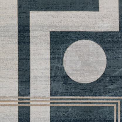 Momeni Edition  Blue  Contemporary