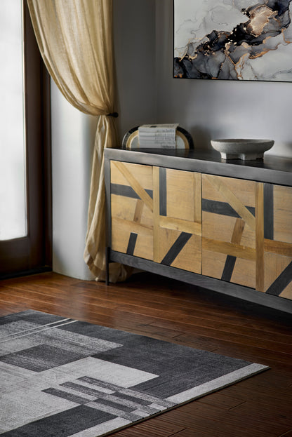 Momeni Edition  Charcoal  Contemporary