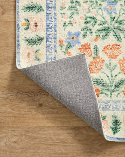 Rifle Paper Co. x Loloi Eden  Mughal Garden Cream  Contemporary