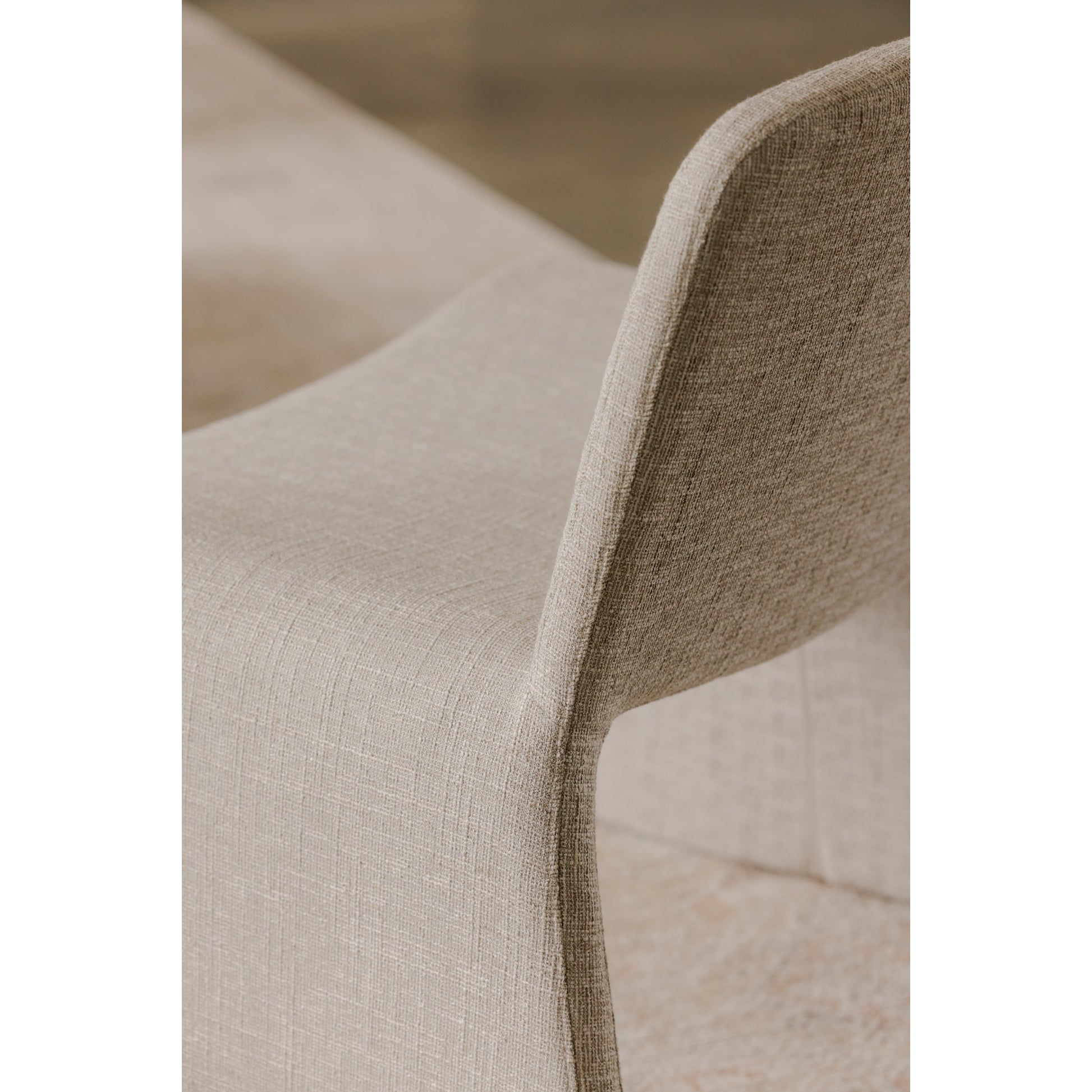 Moes Home Accent Chairs Ella Beige Contemporary Furniture