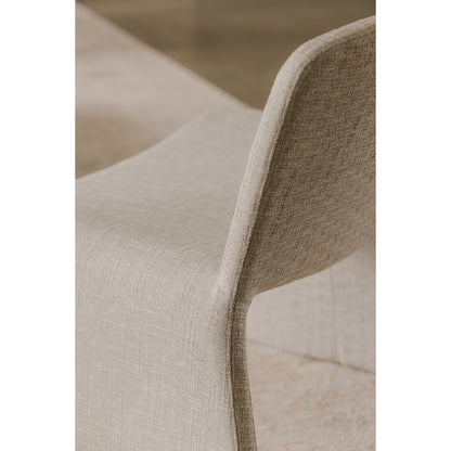 Moes Home Accent Chairs Ella Beige Contemporary Furniture