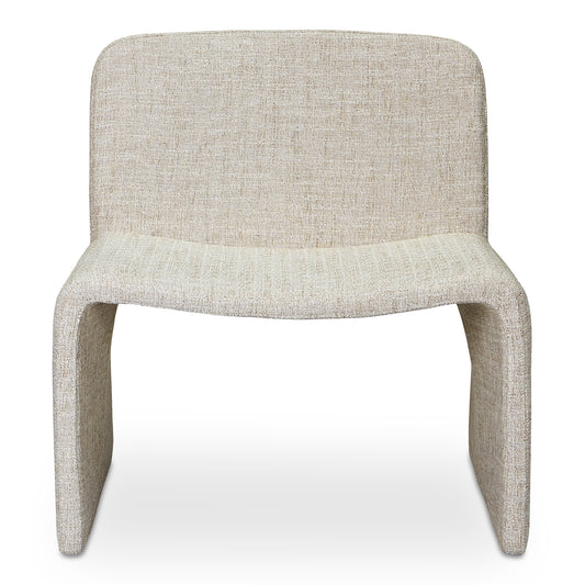 Moes Home Accent Chairs Ella Beige Contemporary Furniture