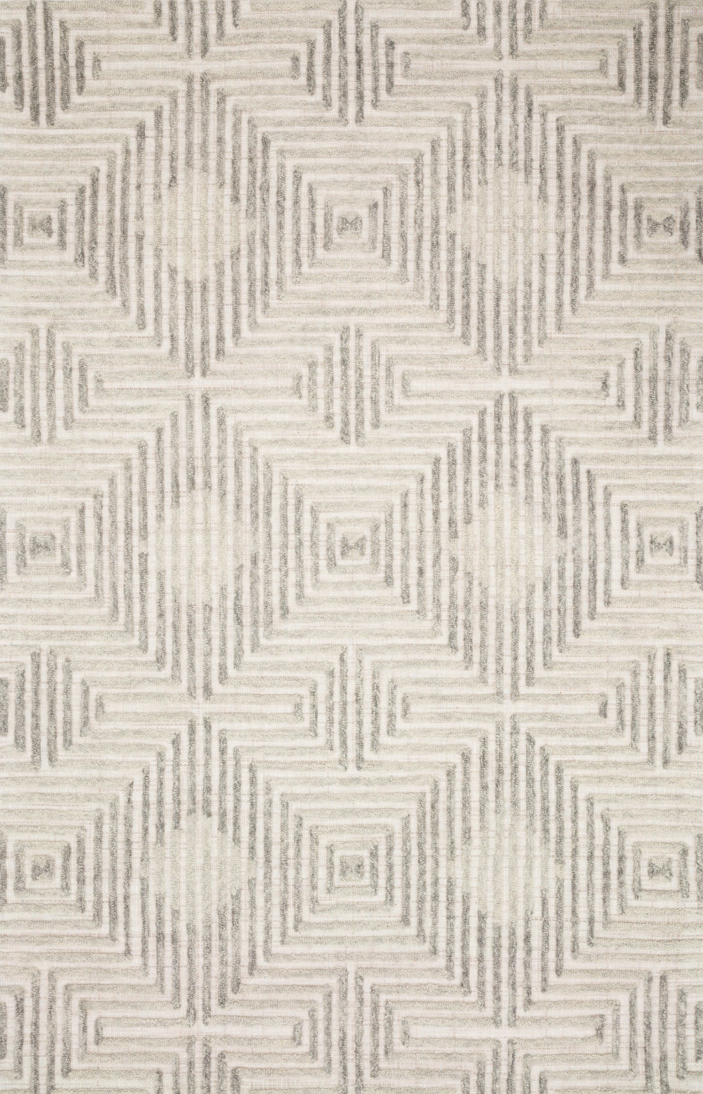 Loloi Ehren  Grey Silver Contemporary