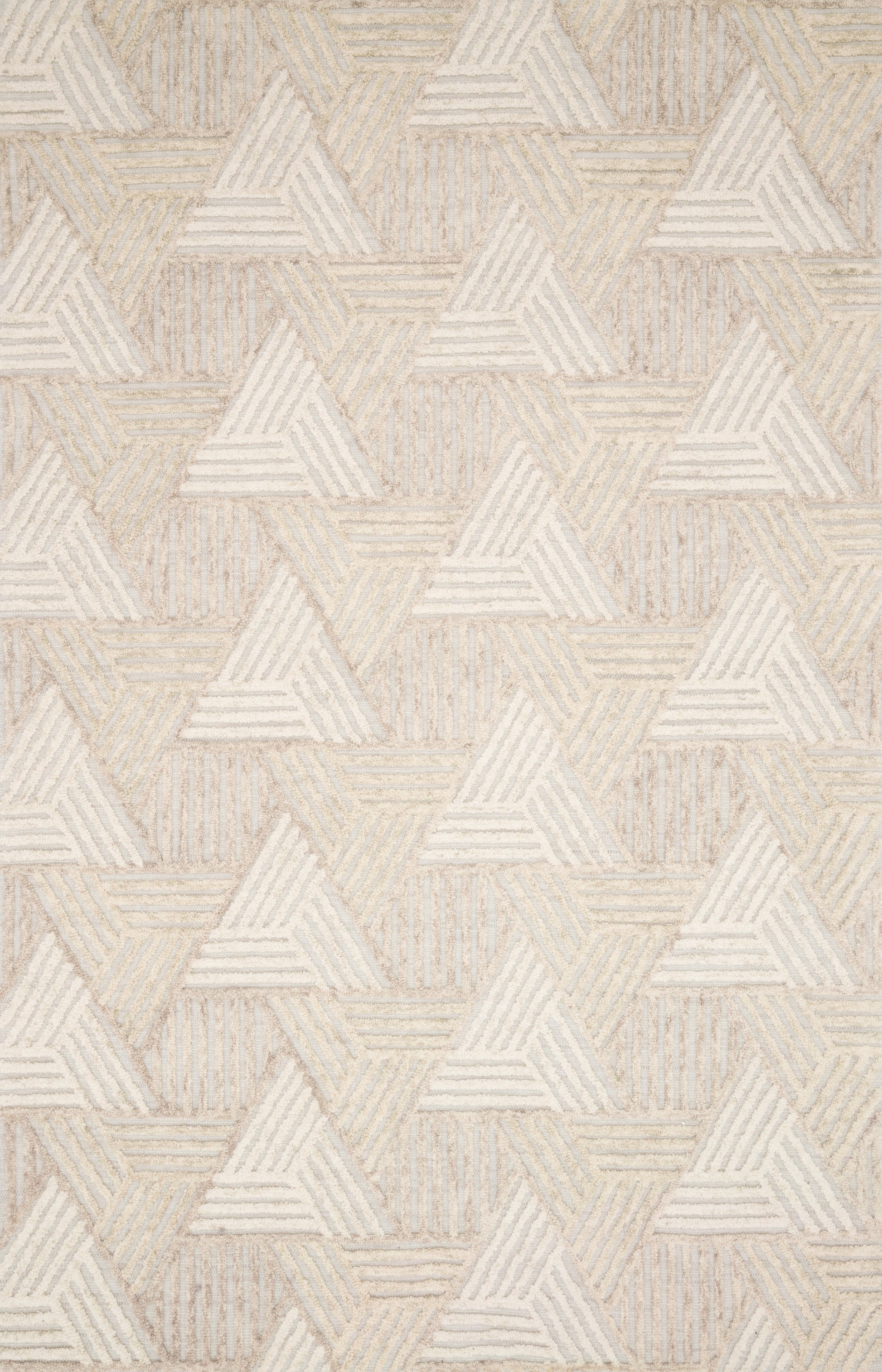 Loloi Ehren  Oatmeal Ivory Contemporary