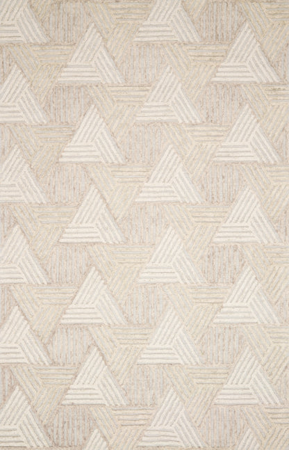 Loloi Ehren  Oatmeal Ivory Contemporary