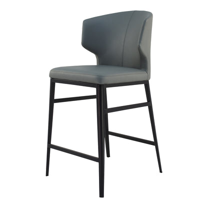 Moes Home Counter Stools Delaney Grey Contemporary Furniture