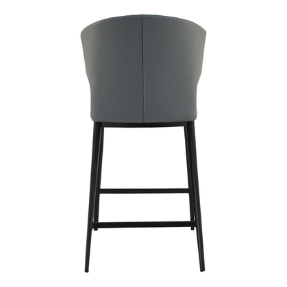 Moes Home Counter Stools Delaney Grey Contemporary Furniture