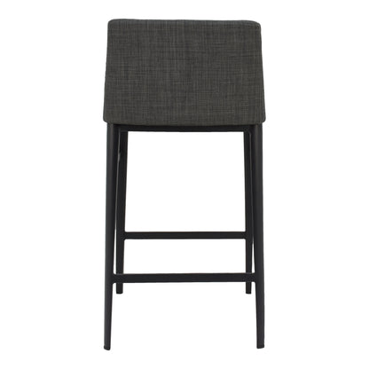 Moes Home Counter Stools Baron Grey Contemporary Furniture