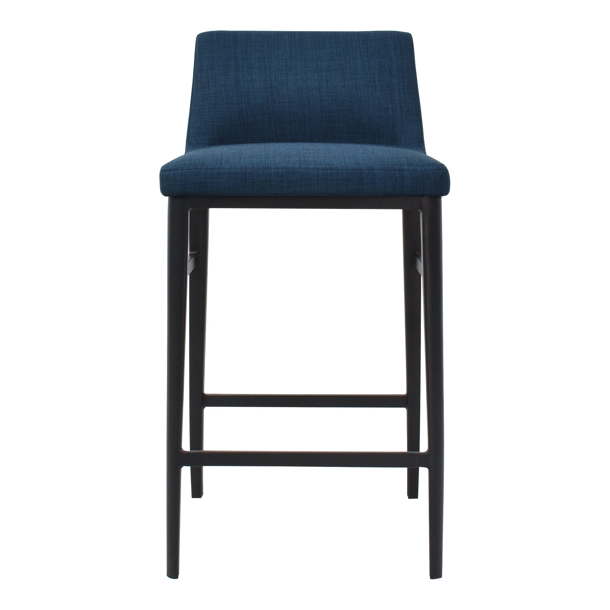 Moes Home Counter Stools Baron Blue Contemporary Furniture