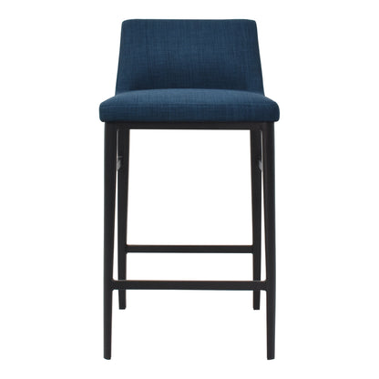 Moes Home Counter Stools Baron Blue Contemporary Furniture