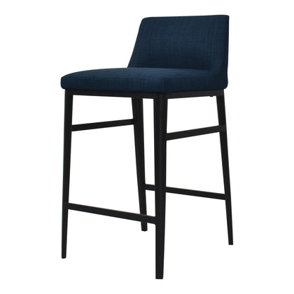 Moes Home Counter Stools Baron Blue Contemporary Furniture