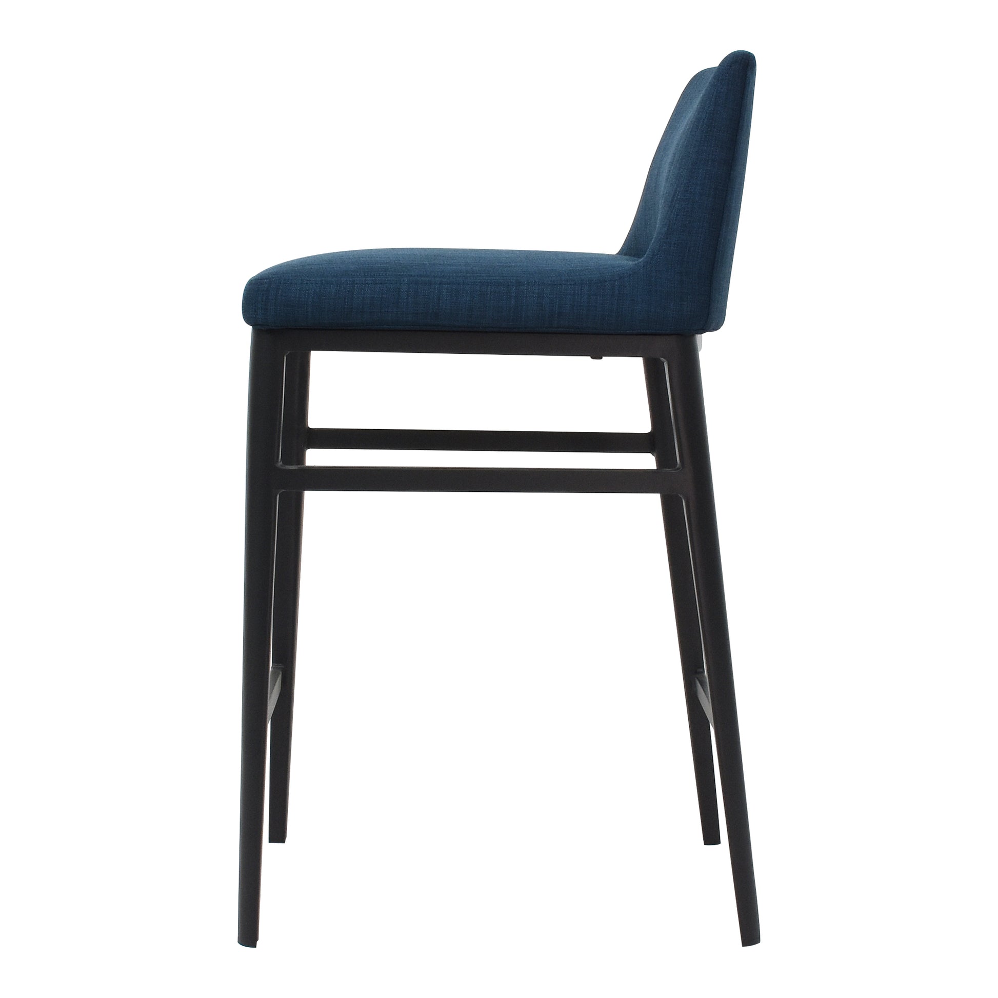 Moes Home Counter Stools Baron Blue Contemporary Furniture