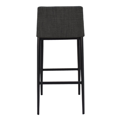 Moes Home Bar Stools Baron Grey Contemporary Furniture