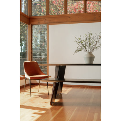 Moes Home Dining Chairs Sedona Orange Contemporary Furniture