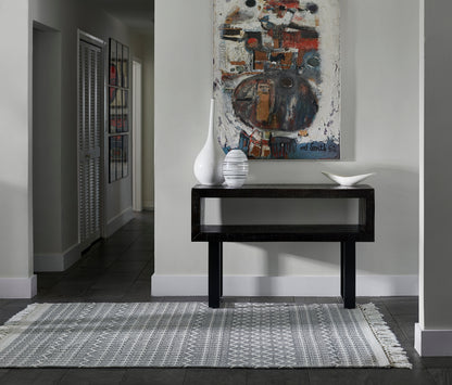 Momeni Ember  Black  Contemporary