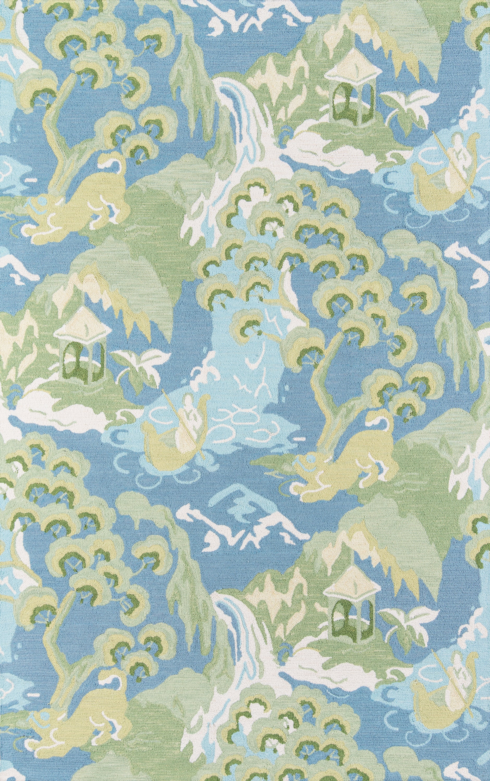 Madcap Cottage Embrace Adventure  Blue  Contemporary