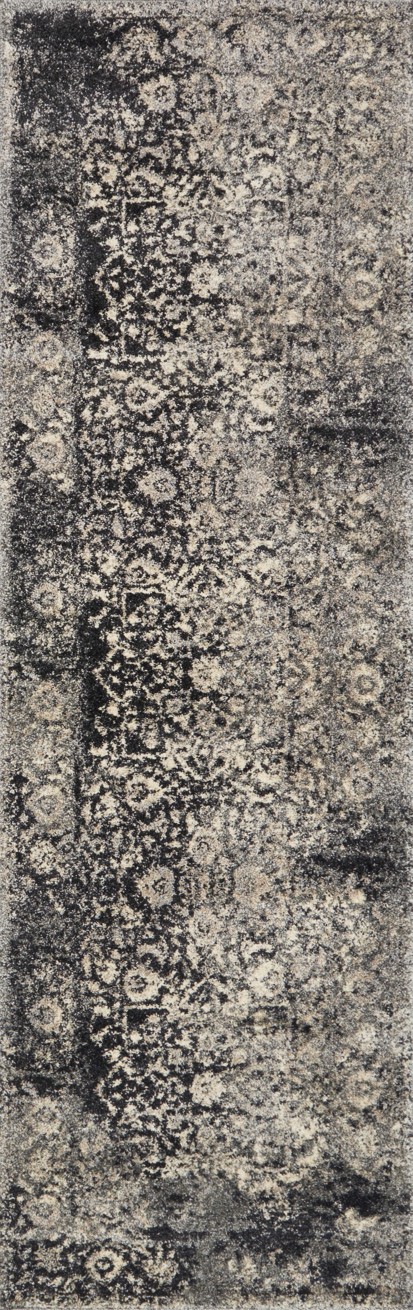 Loloi Emory  Black Ivory Transitional