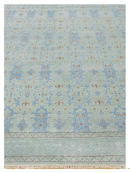 Artisan Uma Lt.Blue Traditional Knotted Rug - Rugs - Artisan - Atlanta Designer Rugs