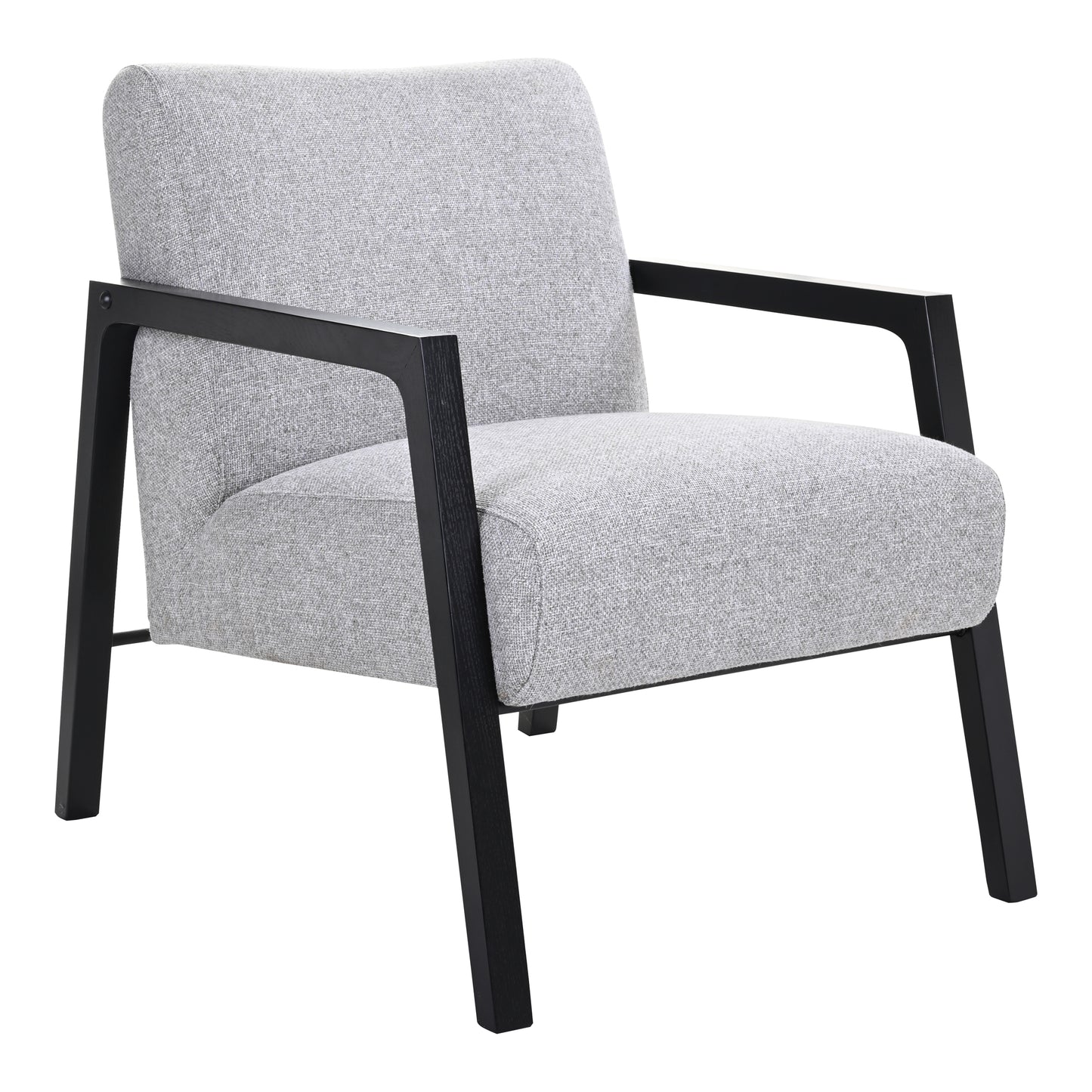 Moes Home Accent Chairs Fox Grey Contemporary Furniture