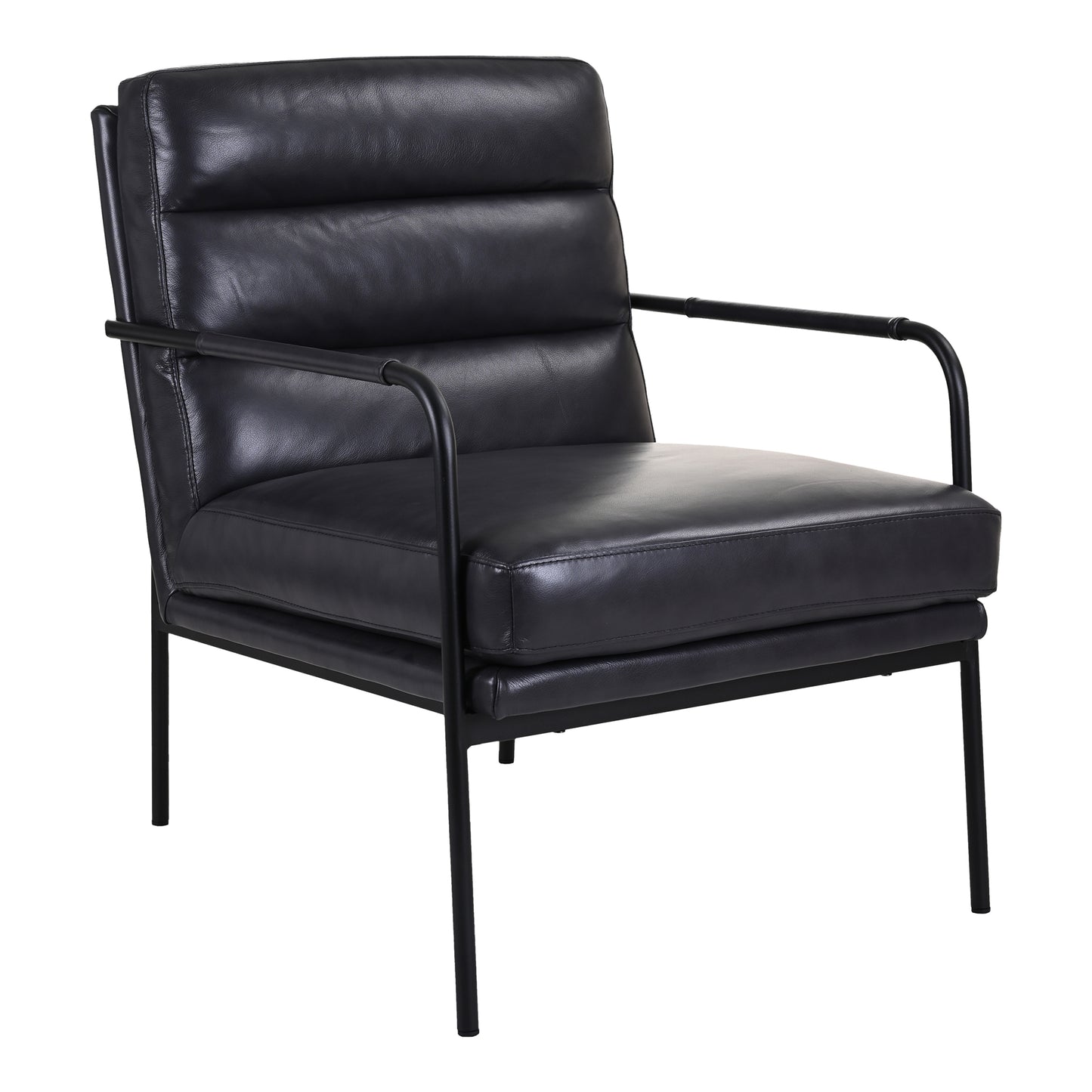 Moes Home Accent Chairs Verlaine Black Modern Furniture