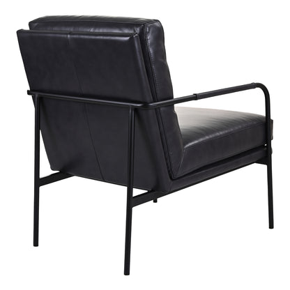 Moes Home Accent Chairs Verlaine Black Modern Furniture