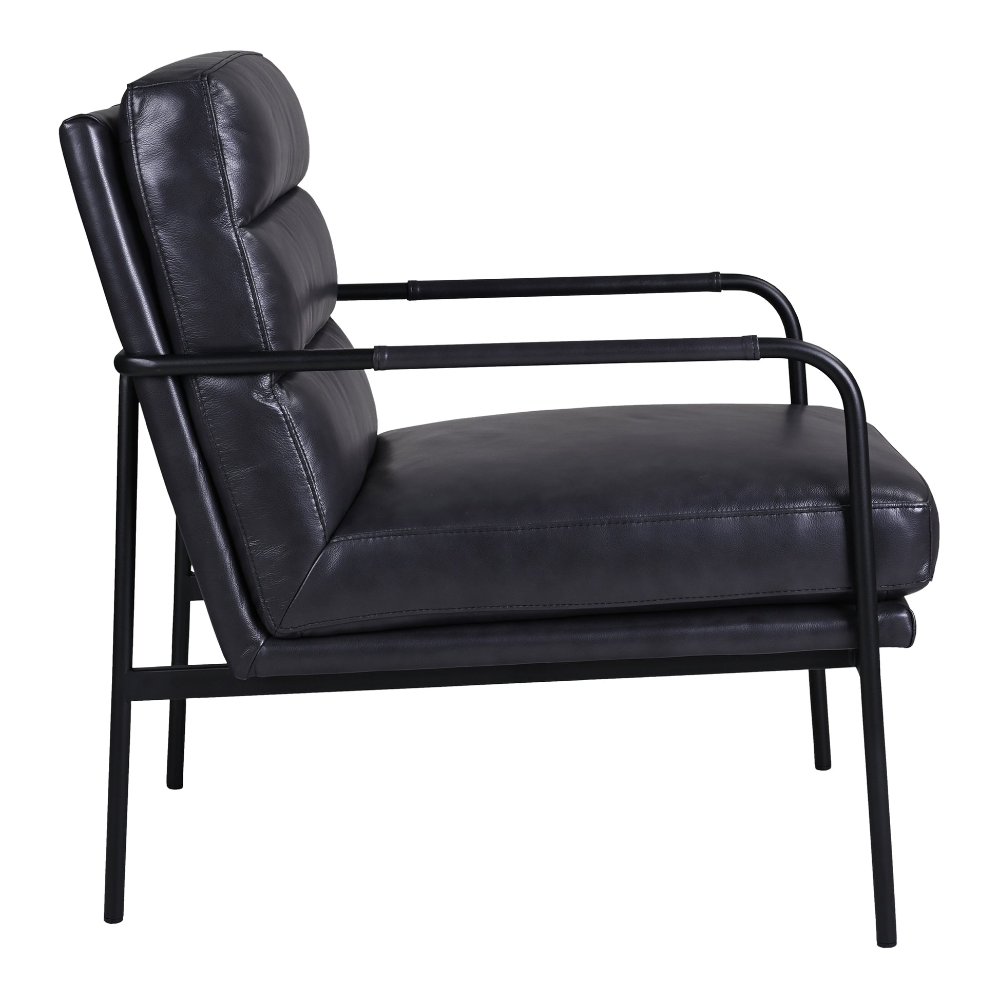 Moes Home Accent Chairs Verlaine Black Modern Furniture