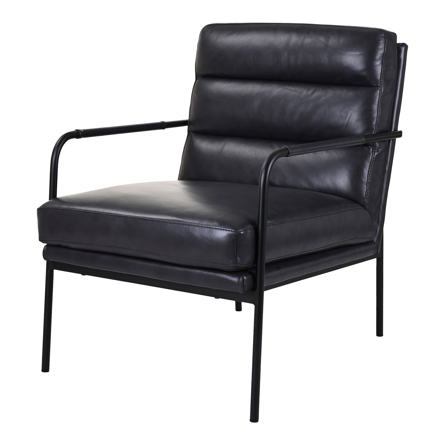 Moes Home Accent Chairs Verlaine Black Modern Furniture