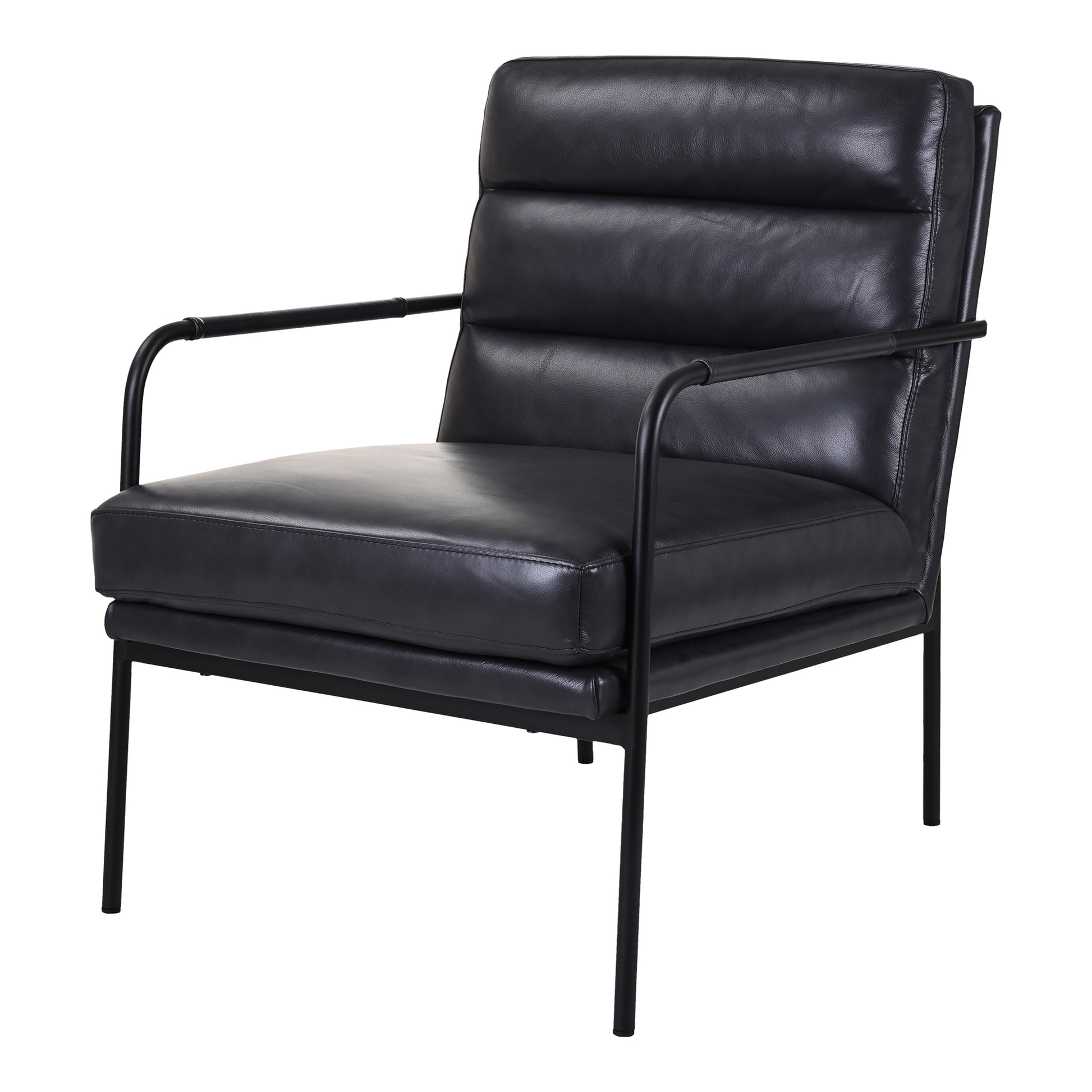 Moes Home Accent Chairs Verlaine Black Modern Furniture