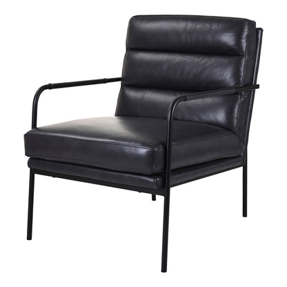 Moes Home Accent Chairs Verlaine Black Modern Furniture