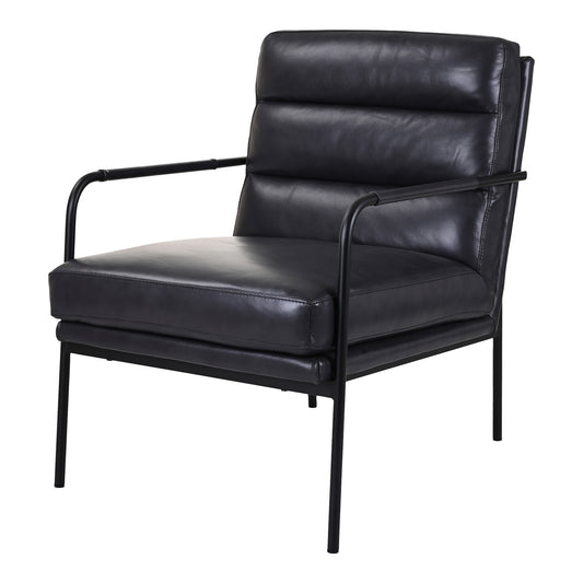 Moes Home Accent Chairs Verlaine Black Modern Furniture