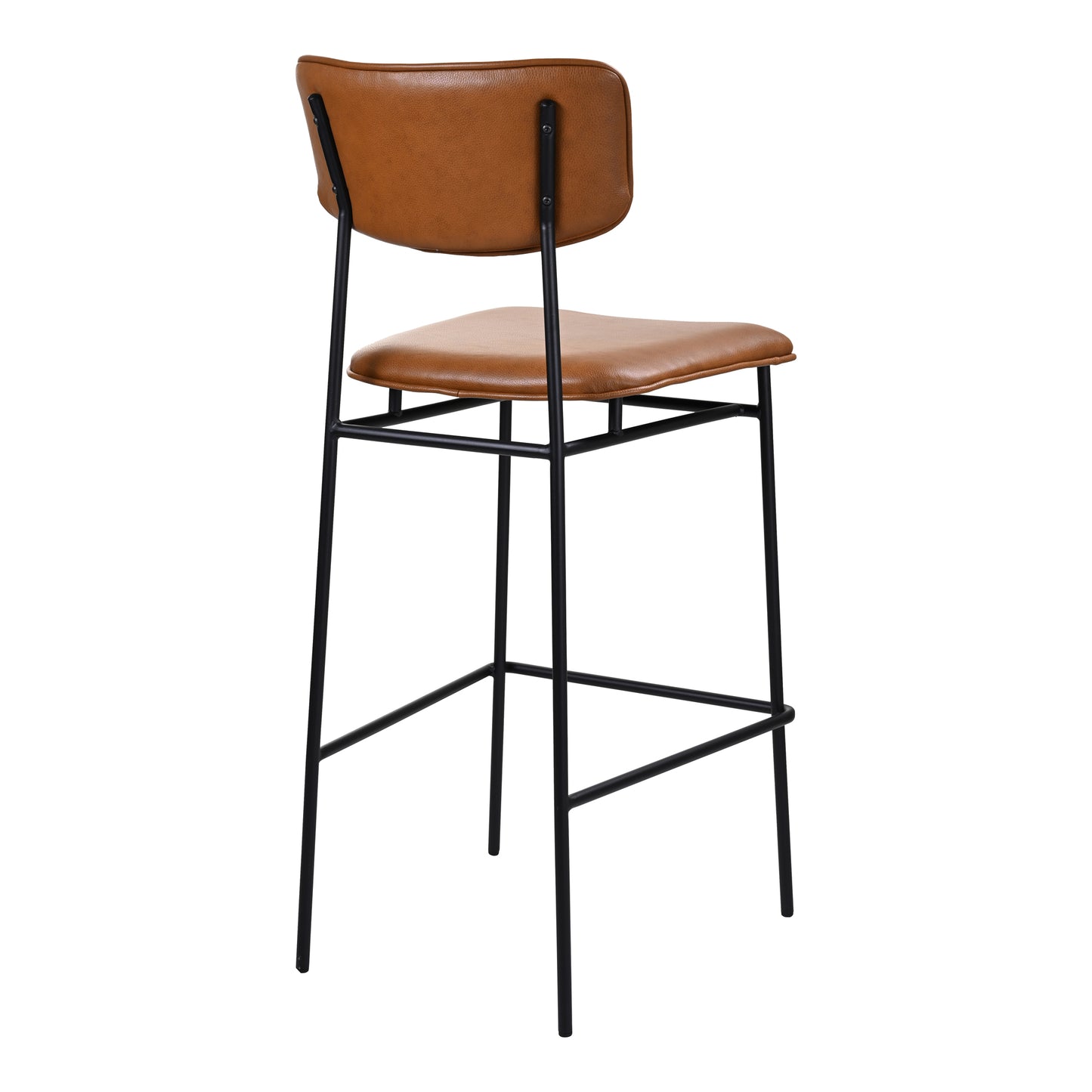 Moes Home Bar Stools Sailor Brown Modern Furniture