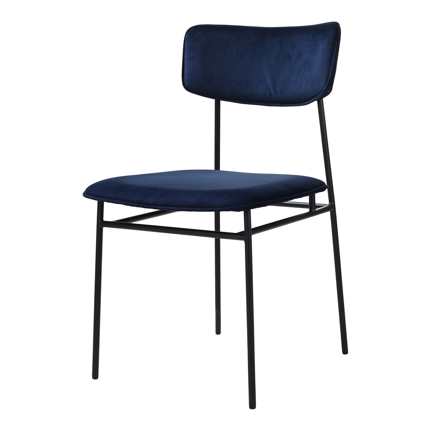 Moes Home Dining Chairs Sailor Blue Modern Furniture