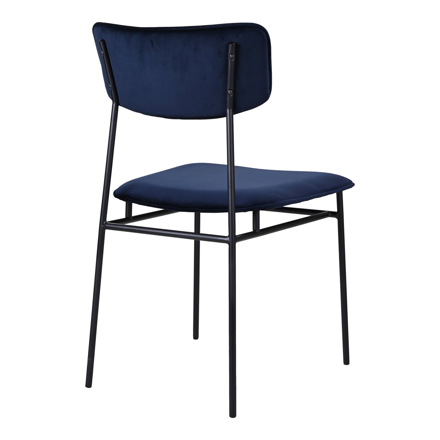 Moes Home Dining Chairs Sailor Blue Modern Furniture