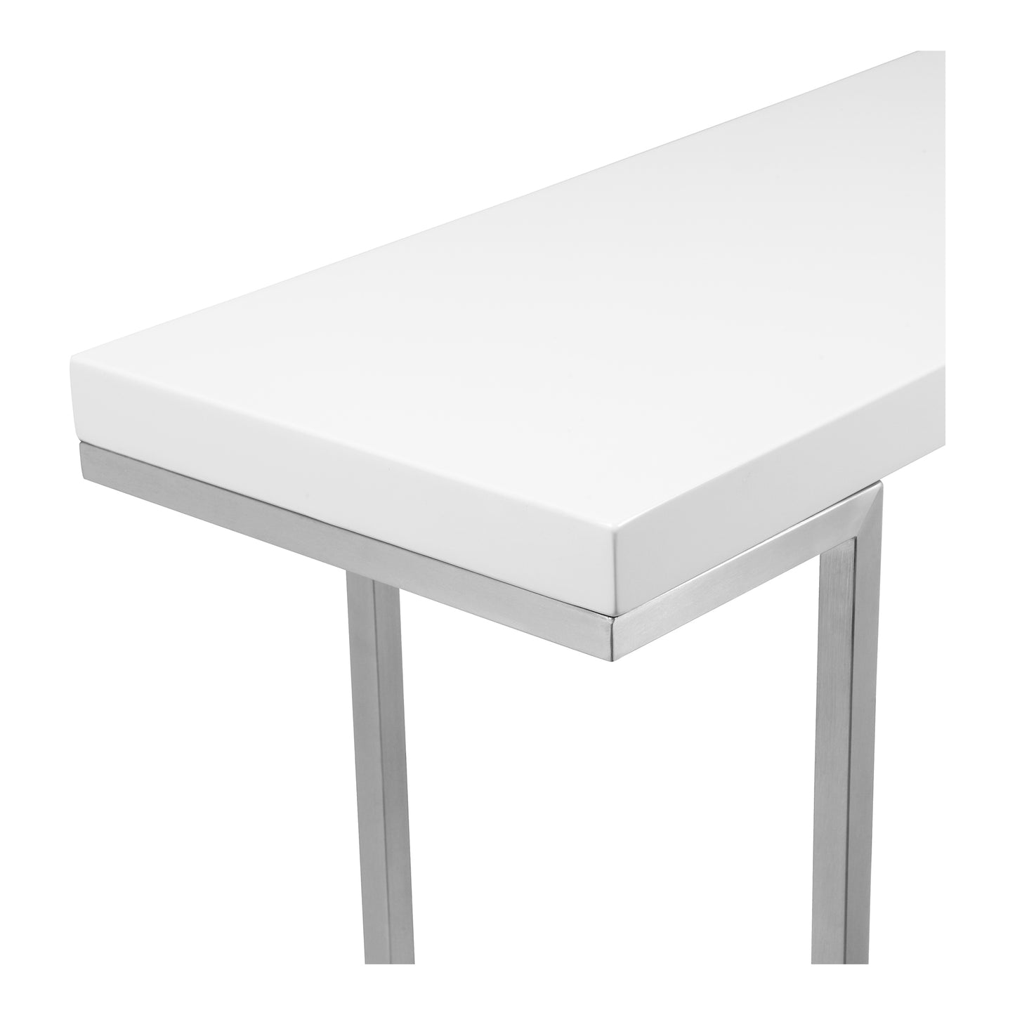 Moes Home Console Tables Repetir White Contemporary Furniture Rug
