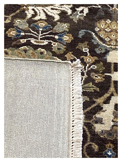 Artisan Elisabeth Brown Beige Transitional Knotted Rug - Rugs - Artisan - Atlanta Designer Rugs
