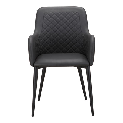 Moes Home Dining Chairs Cantata Black Contemporary Furniture