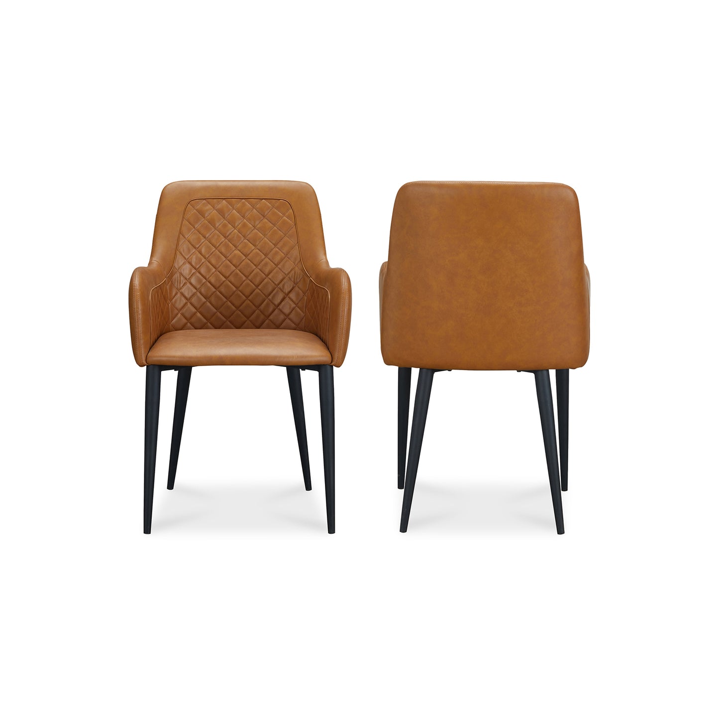 Moes Home Dining Chairs Cantata Brown Contemporary Furniture