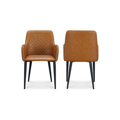 Moes Home Dining Chairs Cantata Brown Contemporary Furniture