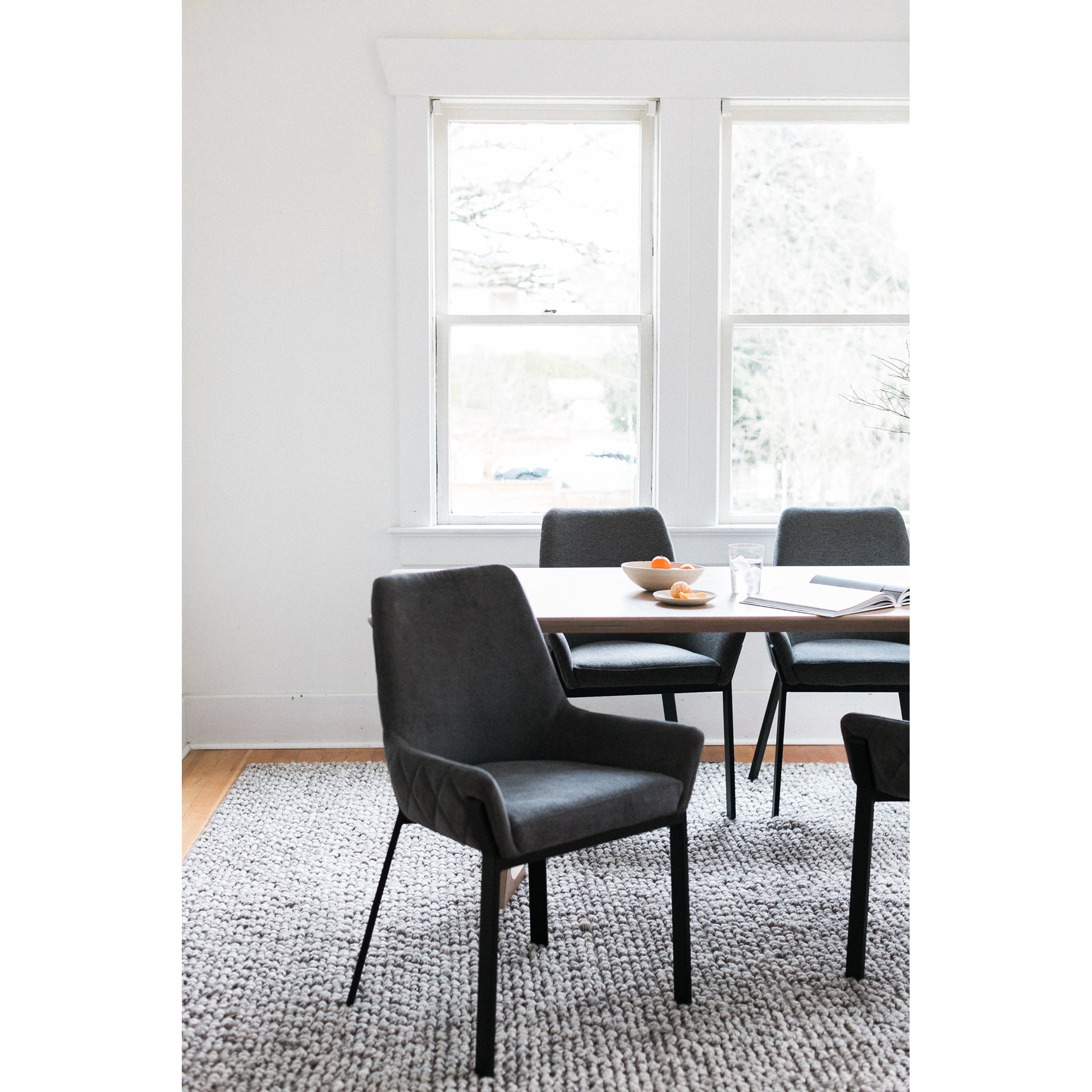 Moes Home Dining Chairs Lloyd Grey Contemporary Furniture