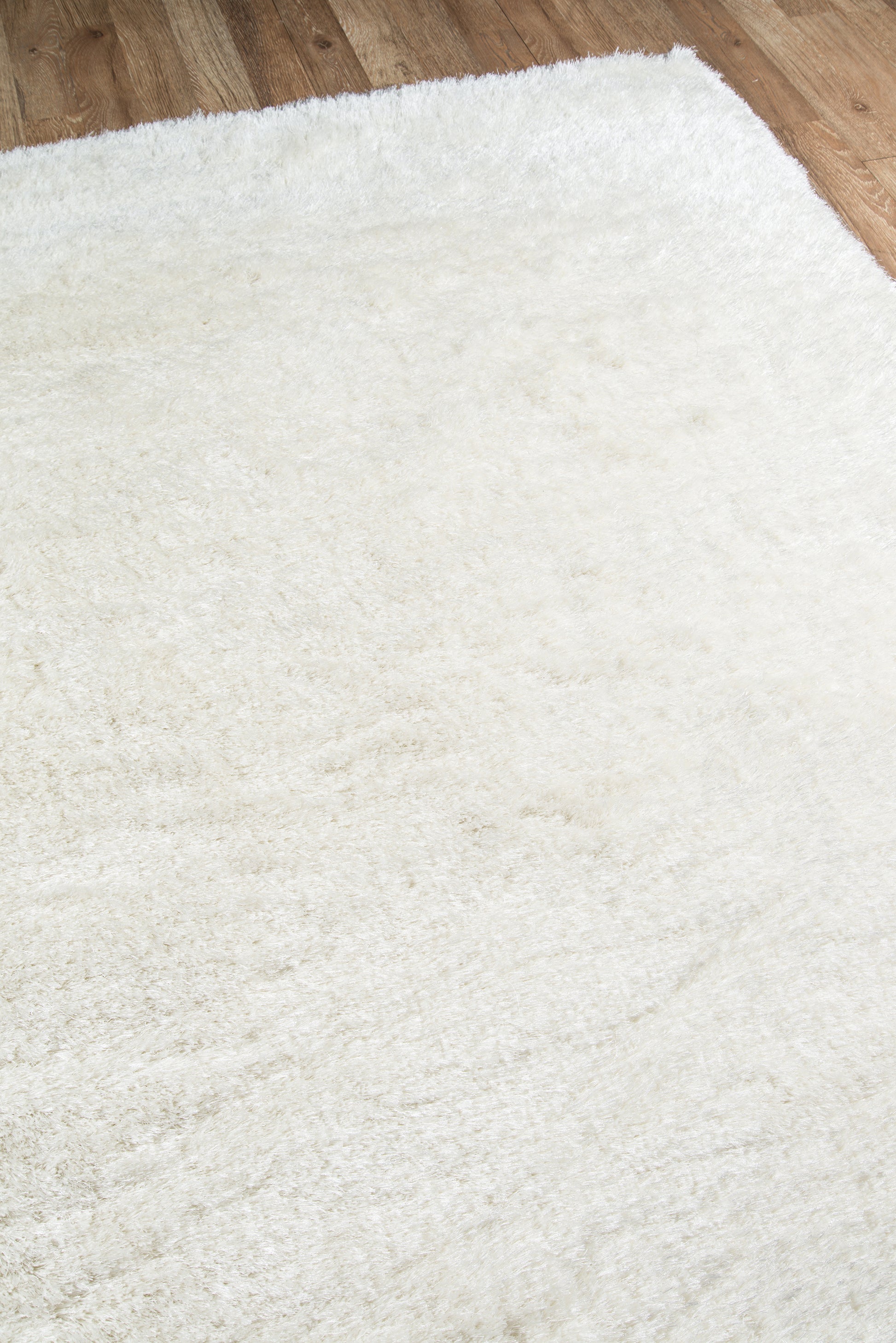 Momeni Enchanted Shag  White  Contemporary