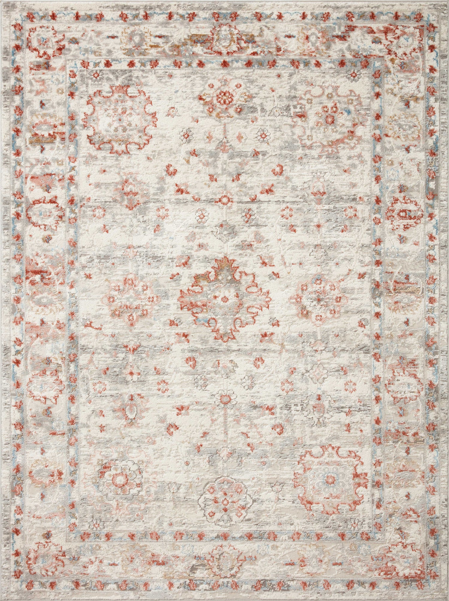 Loloi Estelle  Ivory Rust Transitional