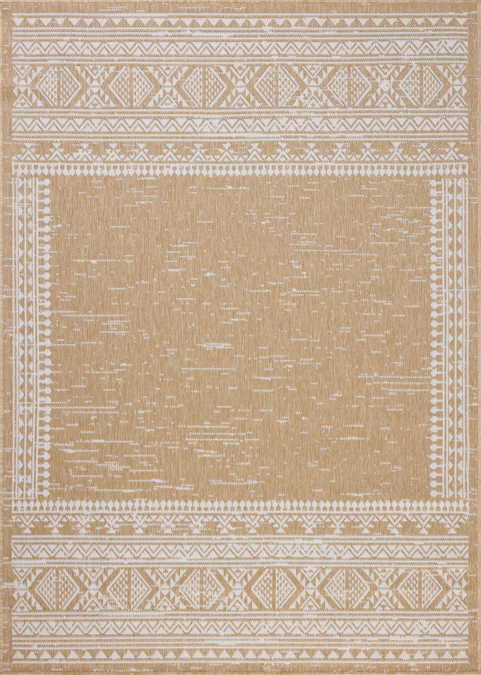 Loloi II Easton  Ivory Wheat Indoor/Outdoor