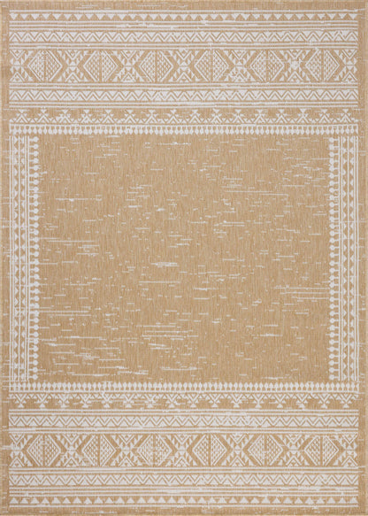 Loloi II Easton  Ivory Wheat Indoor/Outdoor