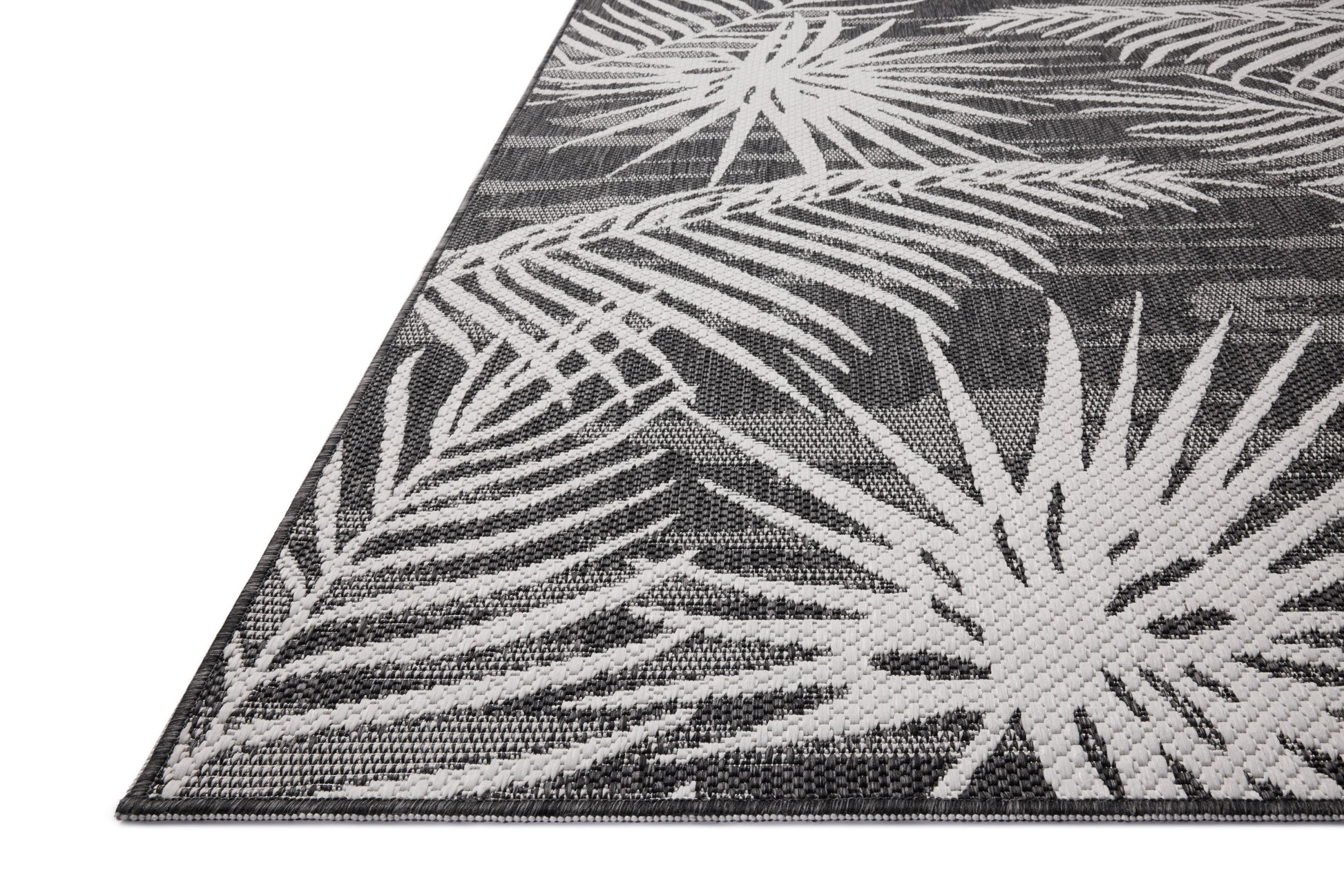 Loloi II Easton  Ivory Onyx Indoor/Outdoor