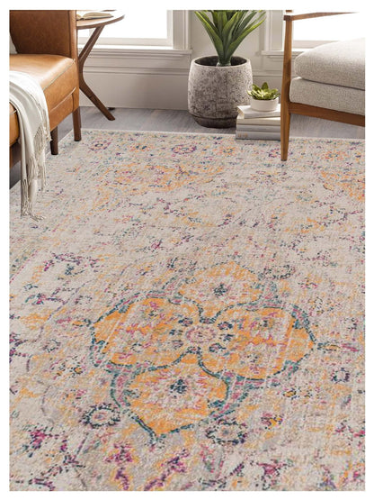 Limited Isabelle IR - 901 IVORY YELLOW Traditional Machinemade Rug - Rugs - Limited - Atlanta Designer Rugs