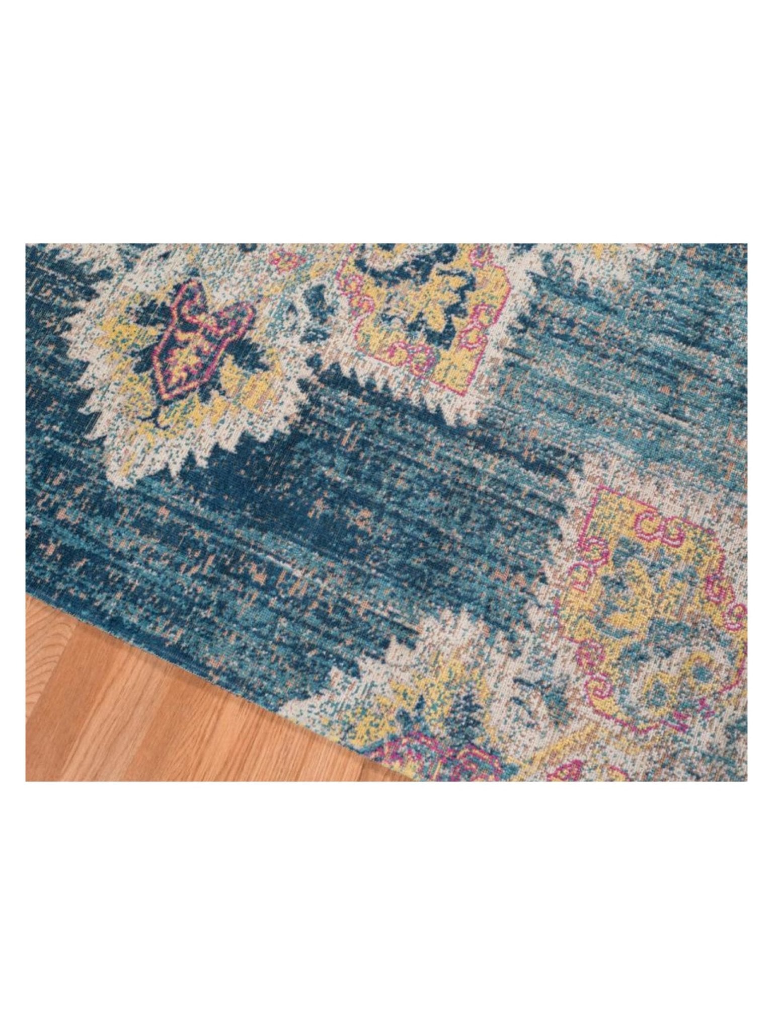 Limited Isabelle IR - 907 TURQUOISE BLUE Traditional Machinemade Rug - Rugs - Limited - Atlanta Designer Rugs