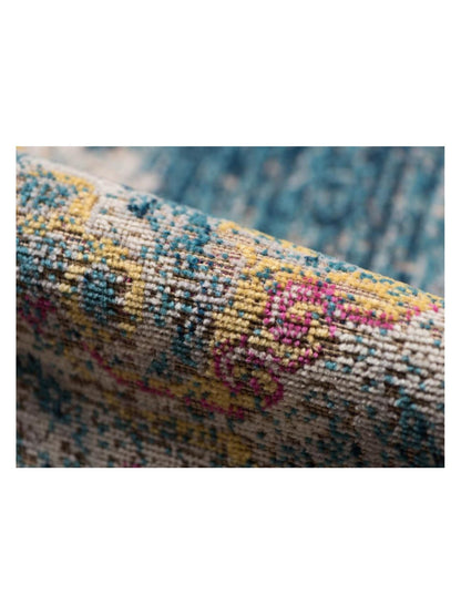 Limited Isabelle IR - 907 TURQUOISE BLUE Traditional Machinemade Rug - Rugs - Limited - Atlanta Designer Rugs