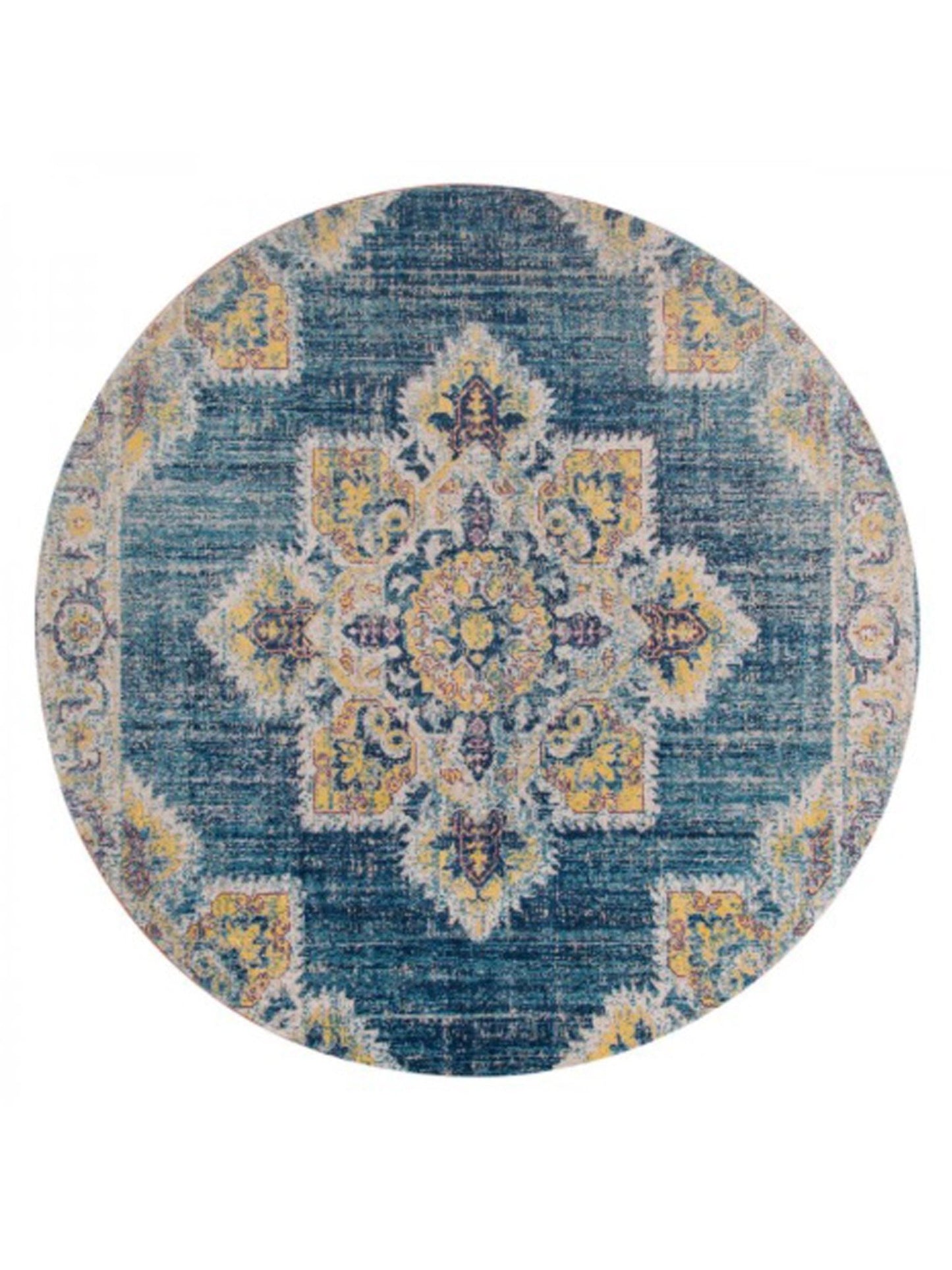 Limited Isabelle IR - 907 TURQUOISE BLUE Traditional Machinemade Rug - Rugs - Limited - Atlanta Designer Rugs