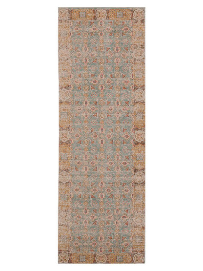 Limited Isabelle IR - 908 TEAL GOLD Traditional Machinemade Rug - Rugs - Limited - Atlanta Designer Rugs